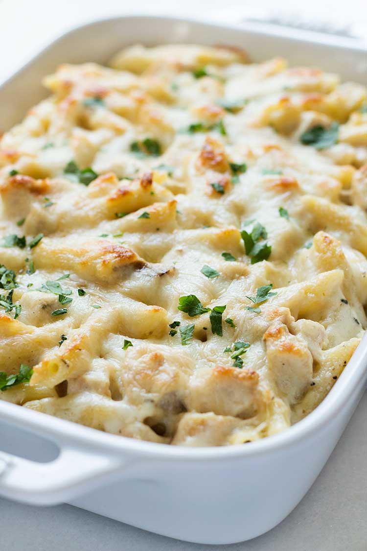 Chicken Alfredo Bake | Make-Ahead Meal Mom