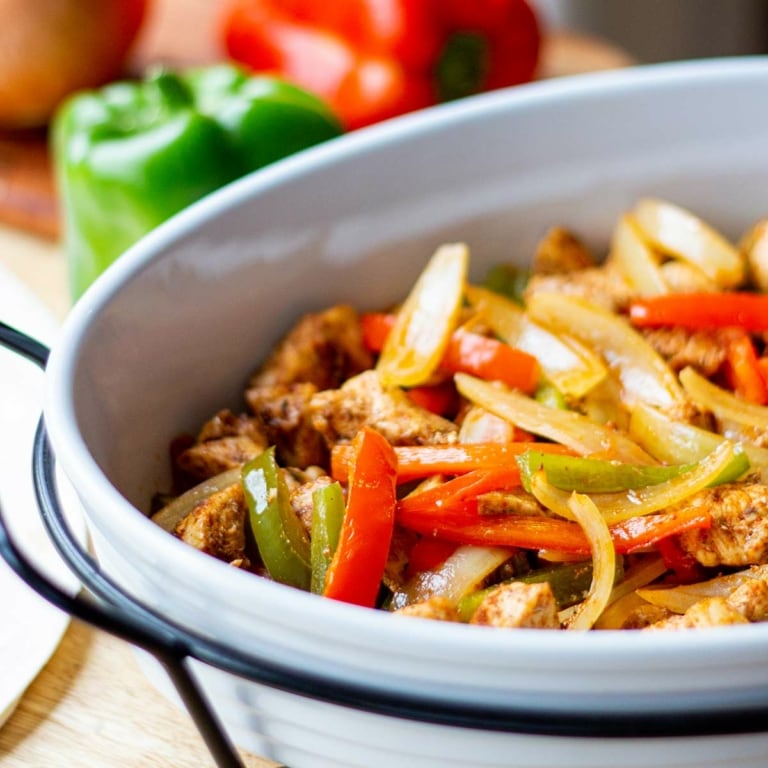 Easy Make-Ahead Chicken Fajitas