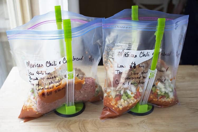 freezer meal recipe chili 