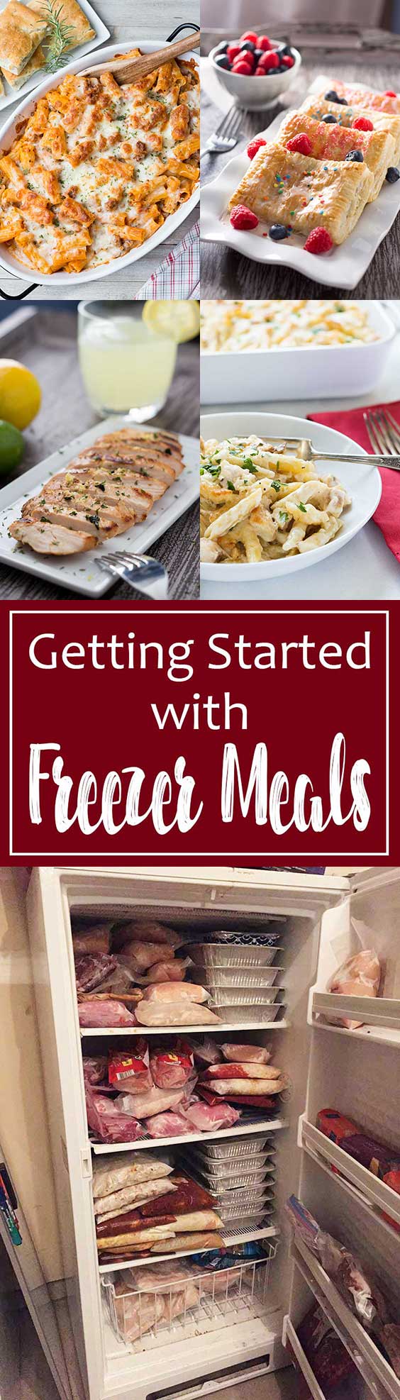 Getting Started with Freezer Meals | Freezer meals can help you save time and money (and your sanity) in the kitchen! Let me share with you what I've learned over the last 14 years of doing freezer meals, so you can get started doing freezer meals too!