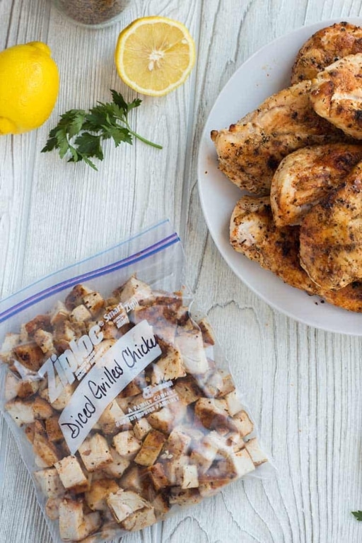 Freezer Staples: Grilled Chicken