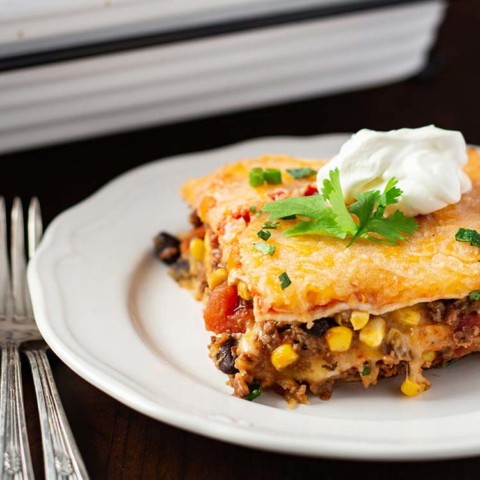Make-Ahead Mexican Lasagna