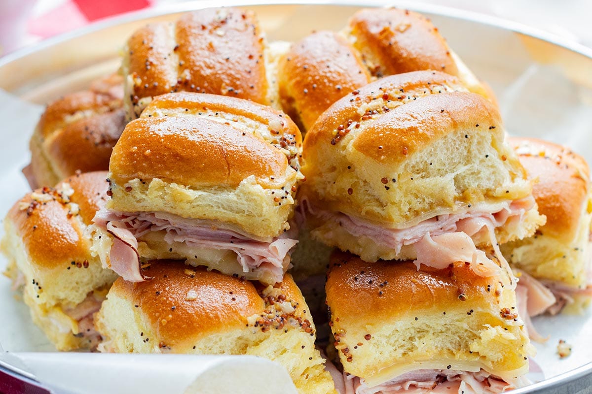 Easy Make-Ahead Ham & Cheese Hawaiian Sliders - Make-Ahead Meal Mom